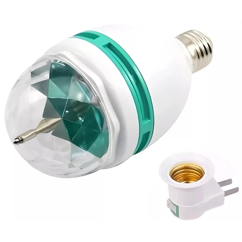 Lâmpada Giratória Rgb - PartyLight™